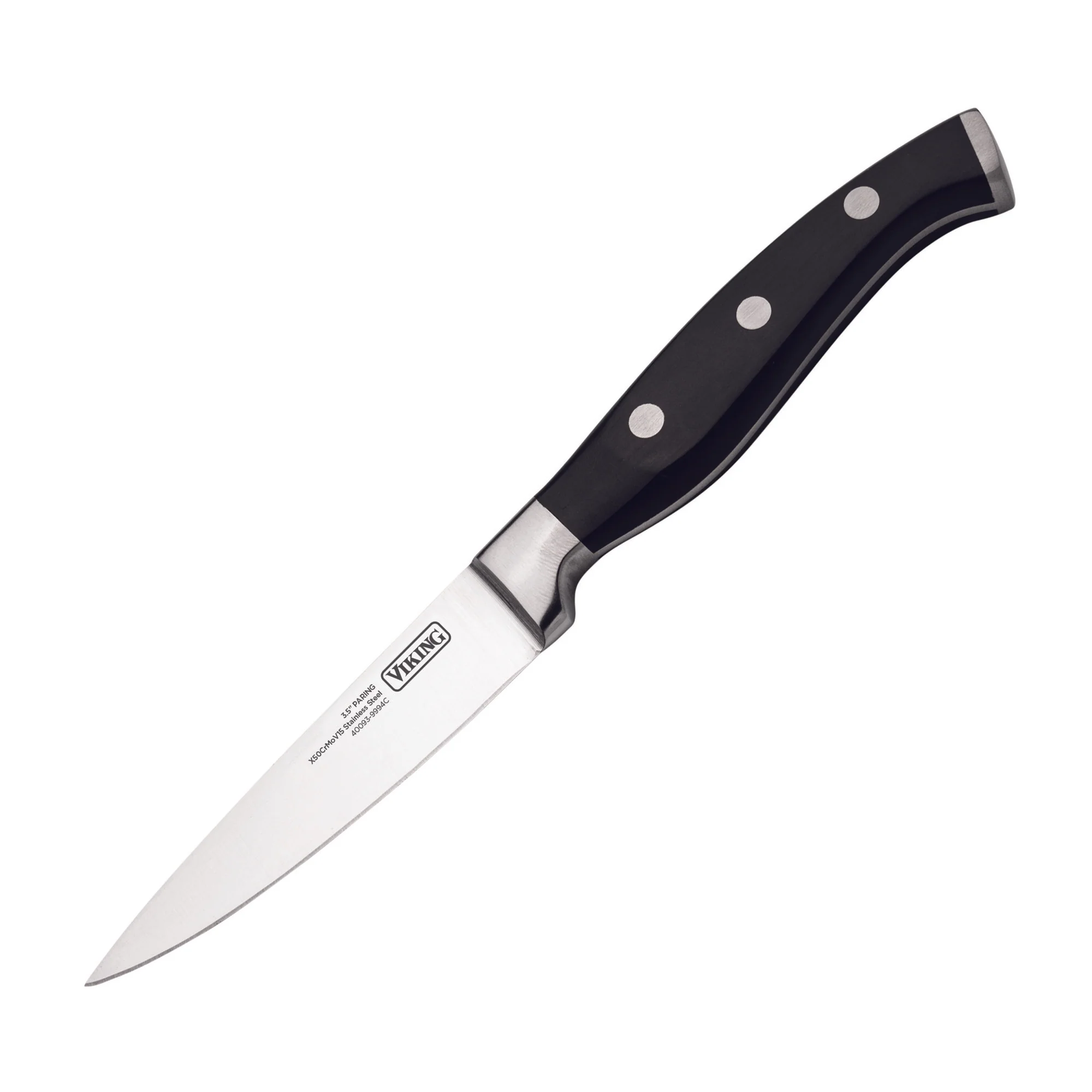 Viking 14-Piece X50CrMoV15 Steel Cutlery Set with Black Block - Image 10