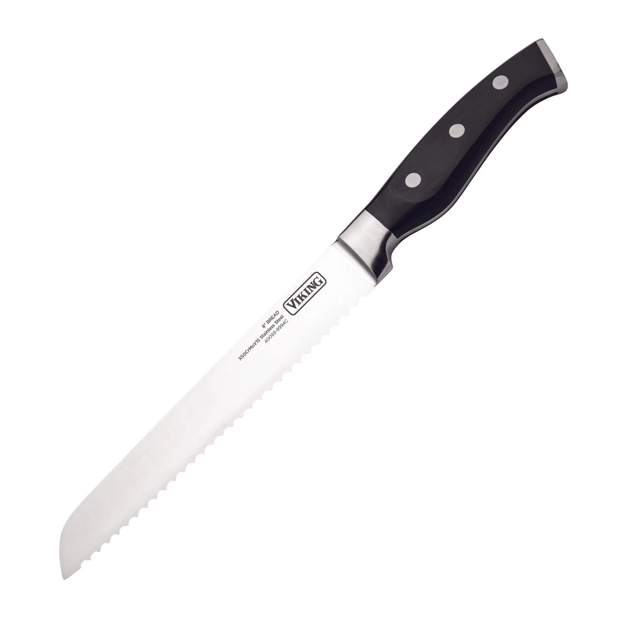 Viking 14-Piece X50CrMoV15 Steel Cutlery Set with Black Block - Image 6