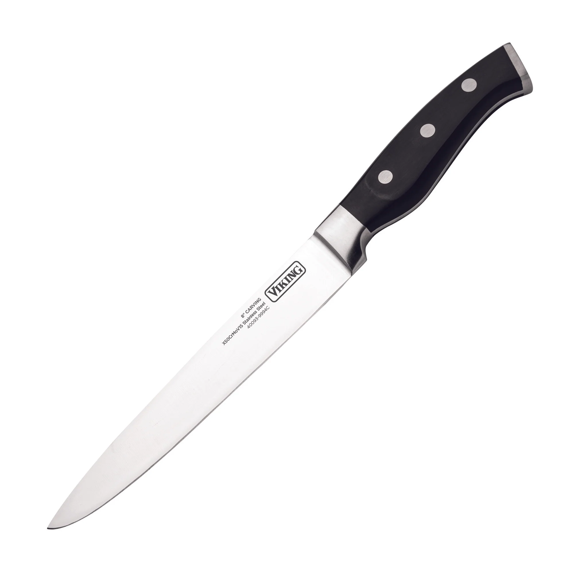 Viking 14-Piece X50CrMoV15 Steel Cutlery Set with Black Block - Image 7