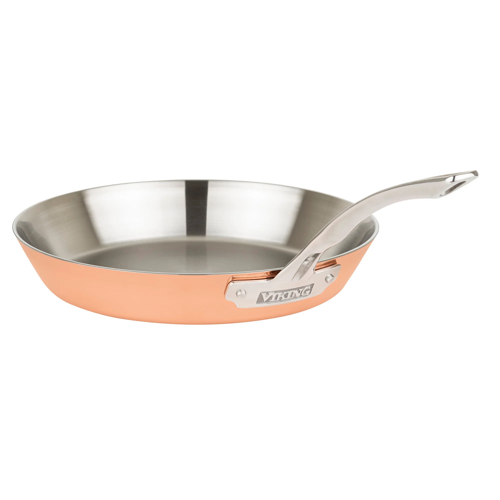 Viking Contemporary 4-Ply Copper Clad 9-Piece Cookware Set with Metal Lids - Image 11